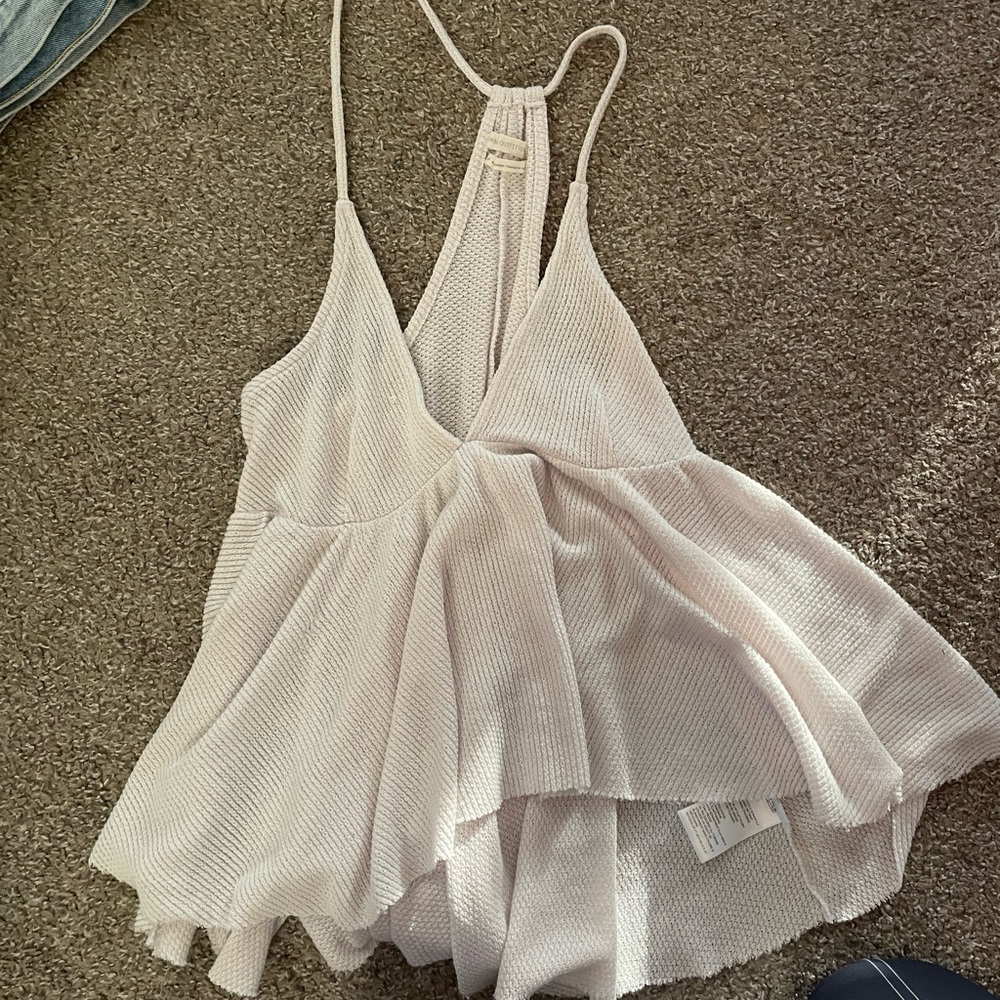 Urban outfitters tank, color is super light grayish